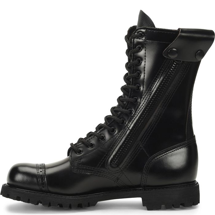 CORCORAN | MEN'S 10" SIDE ZIPPER BOOT-Black